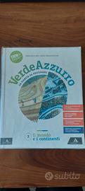 libri scuola media geografia "verdeazzurro"