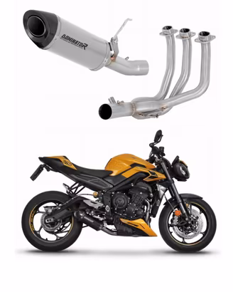  scarico    Dominator   Street triple 765r 2023-24