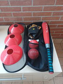 Kit baseball junior palla e mazza BA100