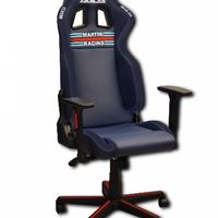 Sedia da ufficio SPARCO MARTINI RACING similpelle