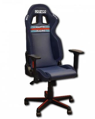 Sedia da ufficio SPARCO MARTINI RACING similpelle