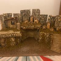 Presepe con luci