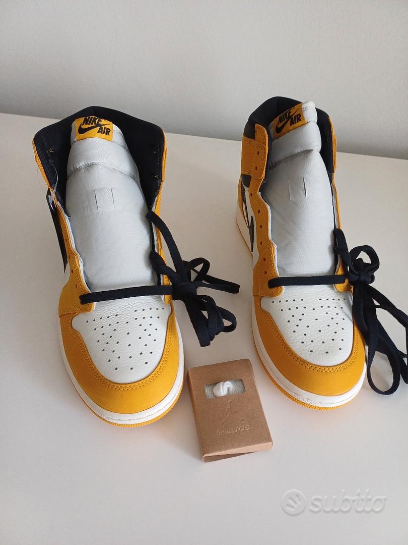 Nike air jordan 1 retro high og yellow ochre 45