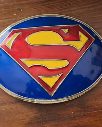 Fibbia cintura SUPERMAN.