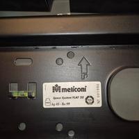 Staffa porta TV Meliconi + canalina+ ripiano