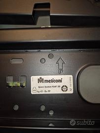 Staffa porta TV Meliconi + canalina+ ripiano