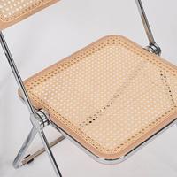 4 Sedie Castelli Plia in paglia di Vienna