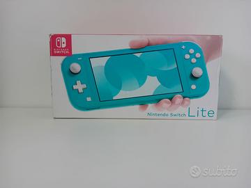 Nintendo switch lite turchese