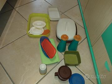 set vintage tuppewere  più 20 pezzi 