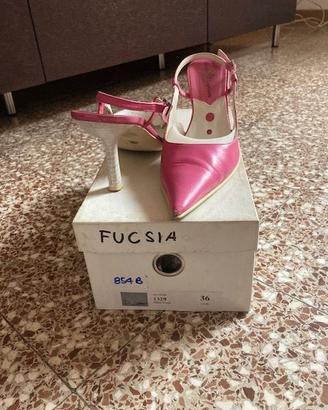 Chanel fucsia tacco spillo