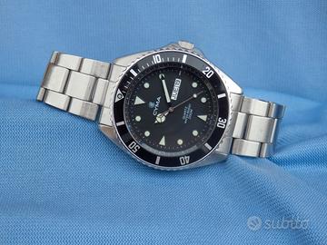 Cyma Quartz Diver 9111 Swiss Made Vintage 80'