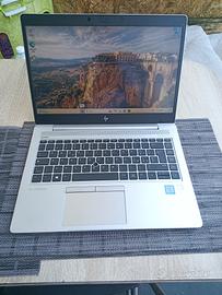 PC portatile HP Elitebook 840 G5 Windows 11 pro 