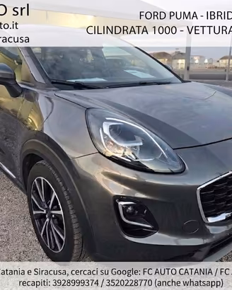 Ford Puma Hybrid 125 CV Titanium 2021 - 24 MESI DI
