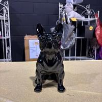 Statua cane nera SCONTO