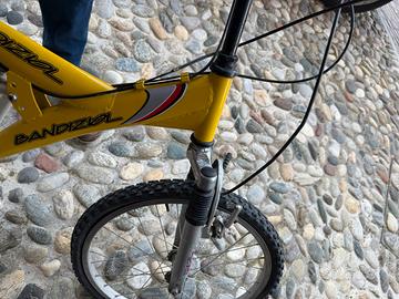 Bici bandiziol bambini gialla
