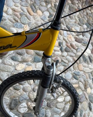 Bici bandiziol bambini gialla
