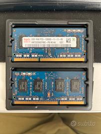 Ram DDR3 4Gb 2Rx8 PC3-12800 1600MHz