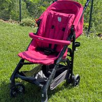 Passeggino zippy light inglesina color rosa-fucsia