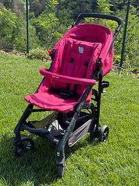 Passeggino zippy light inglesina color rosa-fucsia