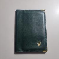 Porta documenti Rolex in pelle 