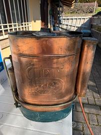 Pompa per irrorare in rame