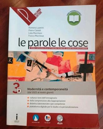 Libro Letteratura Italiana Vol 3B Luperini Cataldi