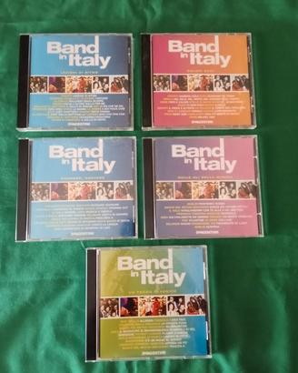 Lotto 5CD "Band in Italy"De Agostini -Come Nuovi .