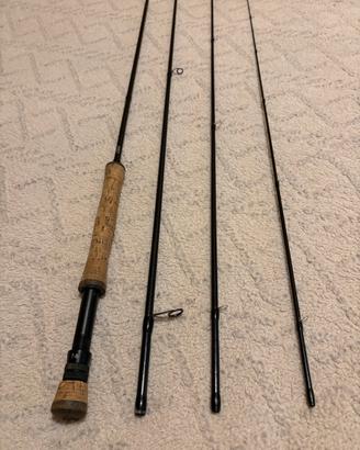 Canna pesca mosca Loomis&Franklin 10 piedi coda 8