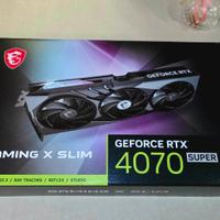 NVIDIA RTX 4070 SUPER MSI GAMINGXTRIO Scheda Video