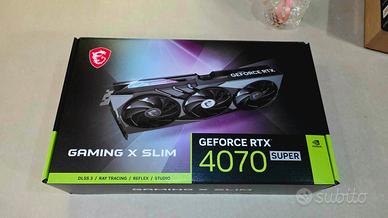 NVIDIA RTX 4070 SUPER MSI GAMINGXTRIO Scheda Video
