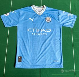 Maglietta da calcio Manchester city haaland