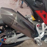 Terminale scarico Akrapovic Multistrada V4 21-24