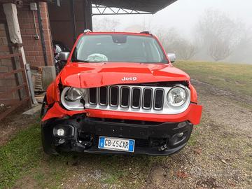 Jeep Renegade 1.6 Mjt 120 CV Limited 2018 INCIDENT