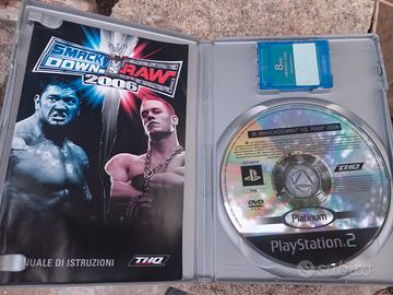 Gioco wrestling Smackdown vs Raw 2006 per PS2