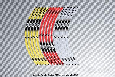 Adesivi Cerchi Racing YAMAHA - Modello XSR