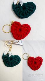 Portachiavi a forma di cuore