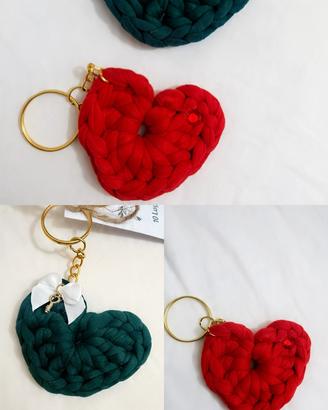 Portachiavi a forma di cuore