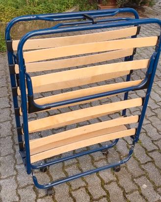 Rete pieghevole con materasso abbinato