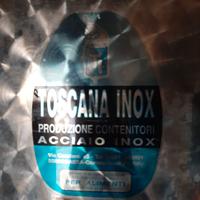 Contenitore acciaio inox 2000 Litri per alimenti
