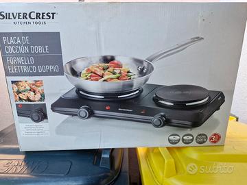 doppio fornello elettrico 