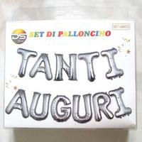 Palloncini AUGURI happy birthday buon compleanno