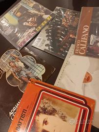 Lotto vinili originali Vasco Rossi Battisti Celent