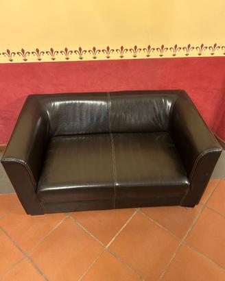 Divano in pelle 2 posti