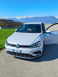 Golf diesel 150 CV R ,line bianco ghiaccio metaliz