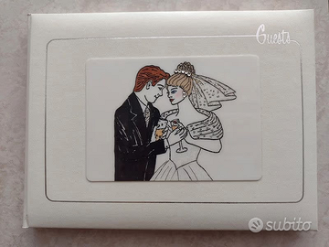 NUOVO album nozze, lista ospiti, matrimonio