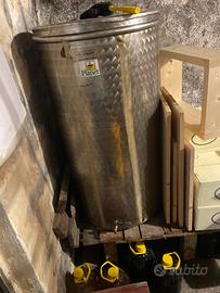 Botte inox da 150 litri