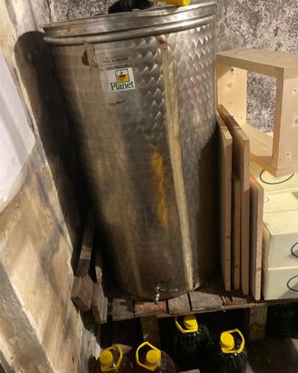 Botte inox da 150 litri