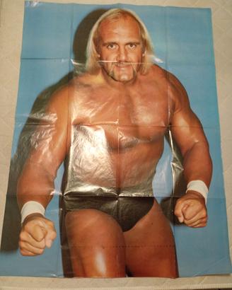 Poster Hulk Hogan Anni '80 Incorniciabile