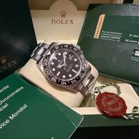 ROLEX GMT MASTER 2 CERAMICA FULL SET 