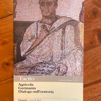 “Agricola Germania dialogo sull’oratoria” Tacito